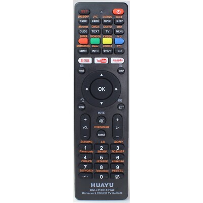 Remote for Haier TV LE42K5000A LE55K5000A LE39M600SF LE46M600SF LE50M600SF