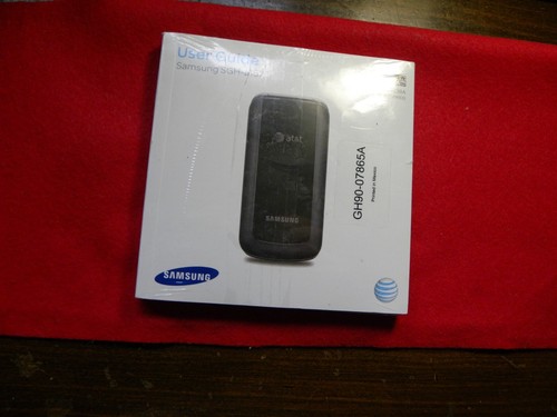 SAMSUNG SGH-a157 USER GUIDE GH90-07865A NEW SHRINK WRAPPED