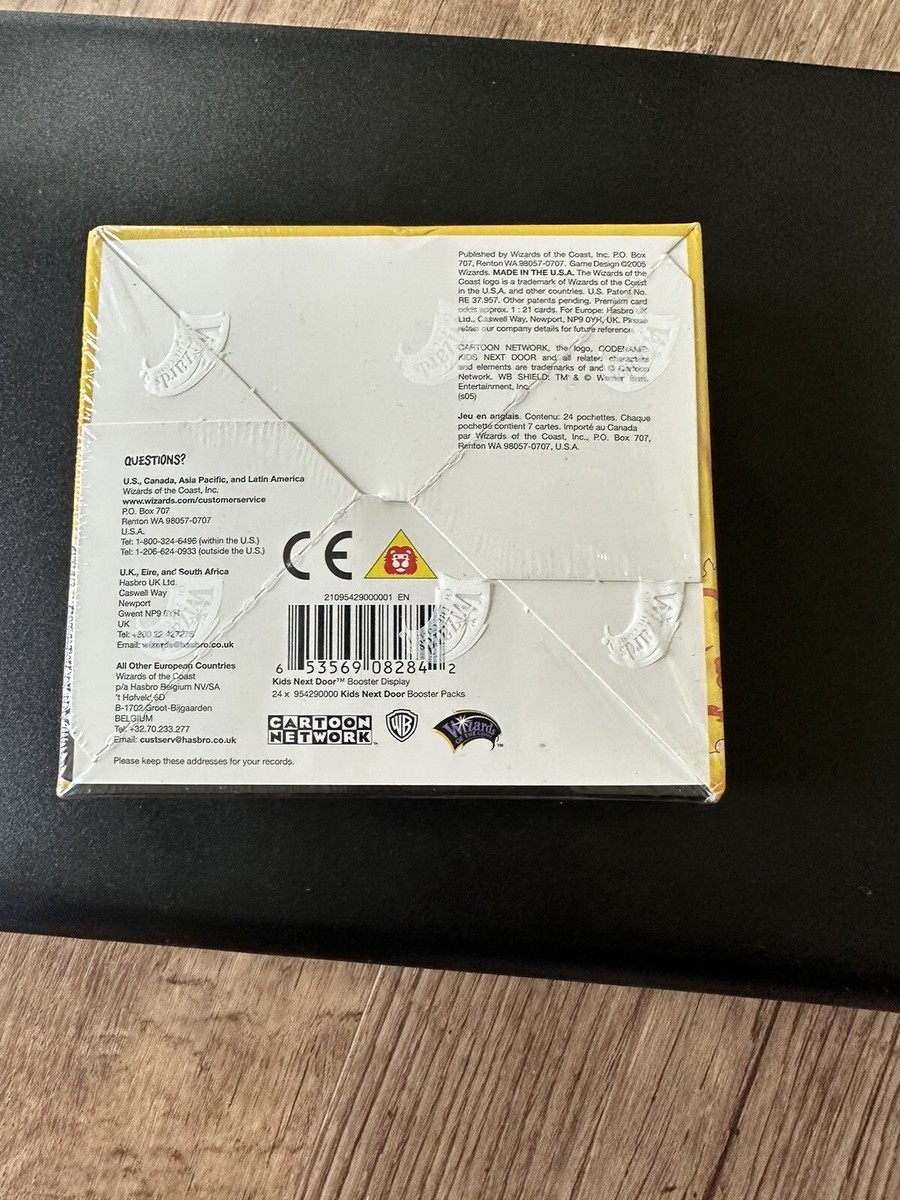 Codename: Kids Next Door TCG SOOPEREVIL Series 2 Factory Sealed | eBay