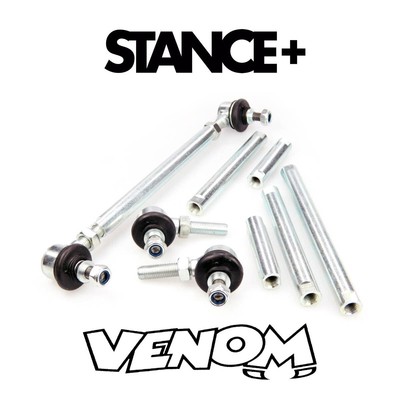 Stance+ Adjustable Drop Links 150mm-320mm M10 M12 Vauxhall Vectra 2002-2008