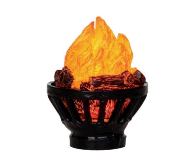 LEMAX 24544 - OUTDOOR FIRE PIT, B/O (4.5V) Winterdorf Wintercamping NEU