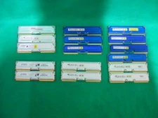 RAMBUS RIMM Memory Module 256MB 128MB 64MB 72MB Lot 16x