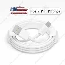  For Apple iPhone 14 13 12 11 8 7 6 X Fast Charger Cable 3/6FT USB Charging Cord