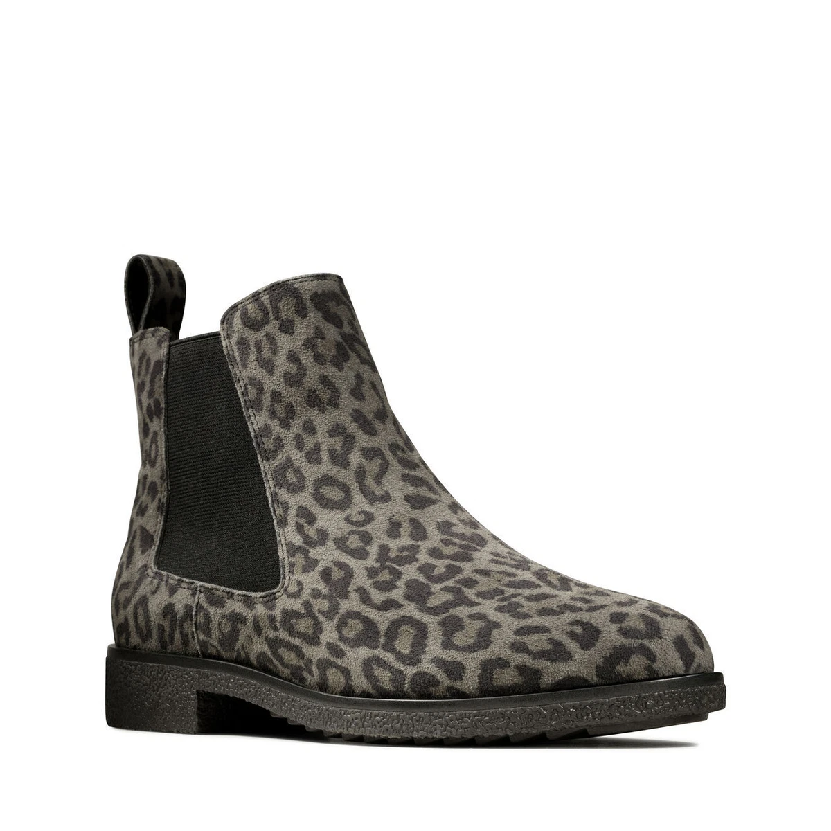 Grey animal print boots clearance