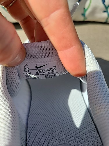 Nike Downshifter CW3413-100 Damen Laufschuhe weiß/silber Größe 9,5 - Bild 10 von 10