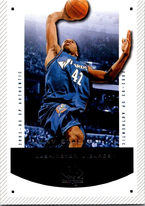 2002 SP Authentic #98 Jerry Stackhouse NearMint/Mint