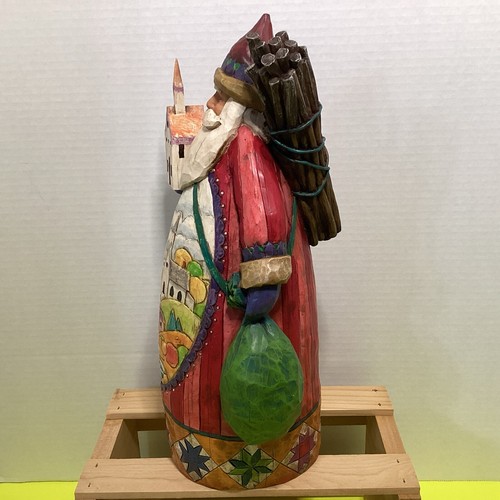 Vintage 2004 Jim Shore God's Blessings are Forever Santa Heartwood Creek #118433 - Picture 2 of 11