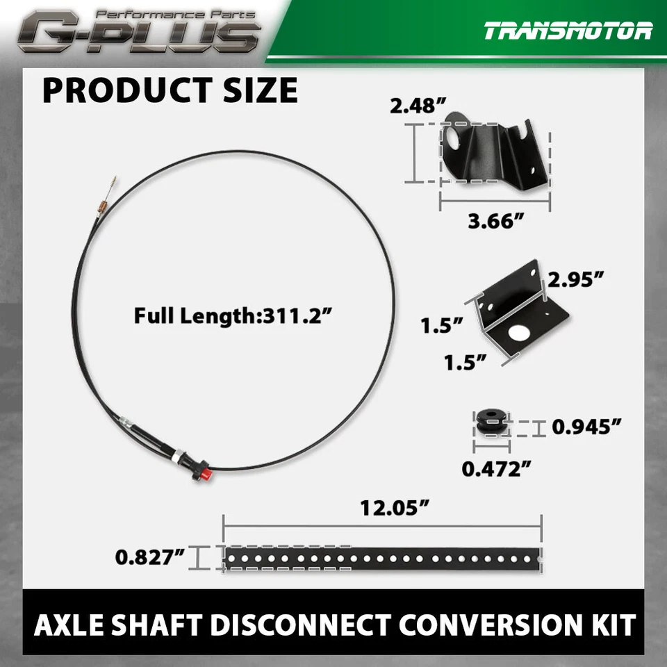 Комплект для переделки отсоединения вала оси PSL500 подходит для 83–03 S10 S15 Blazer 4WD - Изображение 3 из 4