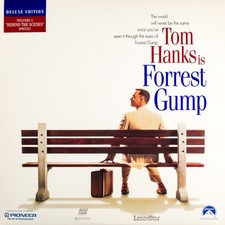LASERDISC: Forrest Gump 1994 U.S. Laserdisc  TOM HANKS