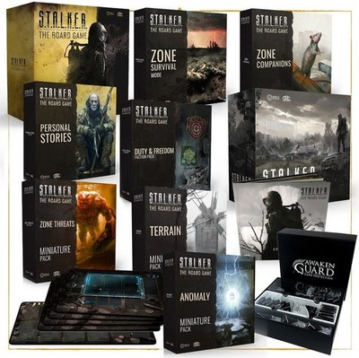 Stalker Brettspiel - Heart of the Zone Sundrop Pledge + Monster Hunter, Deutsch