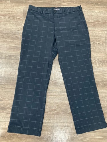 Nike Golf Tour Performance Black Plaid Golf Pants Mens size 36x30 Clean!!