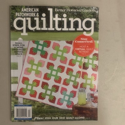 American Patchwork & Quilting, April 2021 Quilting pattern attached/uncut
