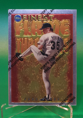 1995 Topps Finest John Hudek Flame Throwers #FT4 Astros