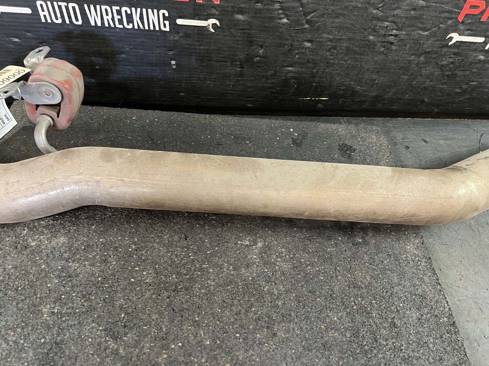 03-12 BENTLEY CONTINENTAL 6.0 MIDDLE EXHAUST DOWN PIPE TAIL PIPE 3W8254400A
