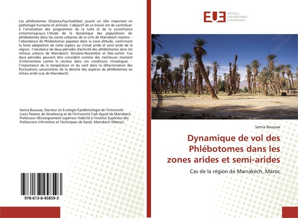Samia Boussaa | Dynamique De Vol Des PhléBotomes Dans Les Zones Arides Et...-image
