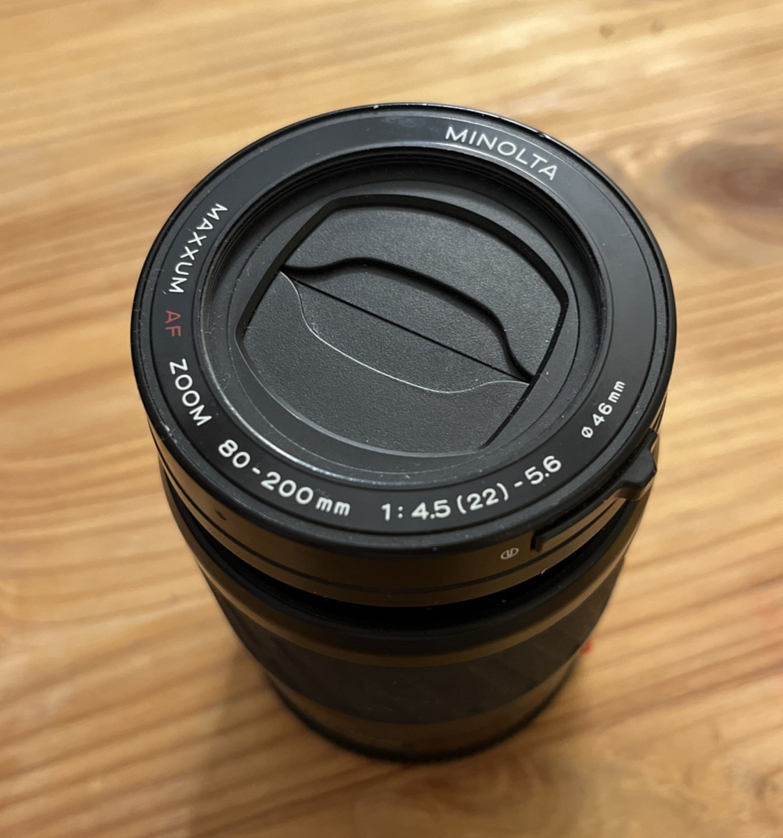 Vintage Minolta Maxxum AF Zoom 80-200mm 1 : 4.5(22)-5.6 46mm