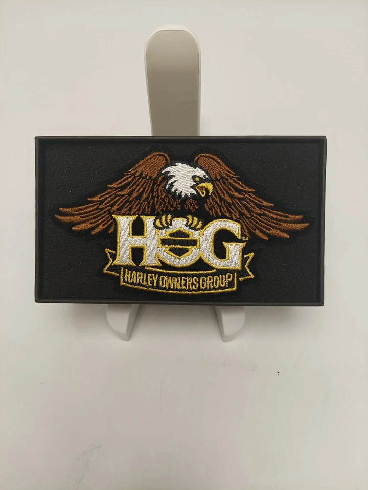 Hebilla de cinturón Harley-Davidson B&S genuina para mujer - Acabado níquel antiguo Foto 2 de 4