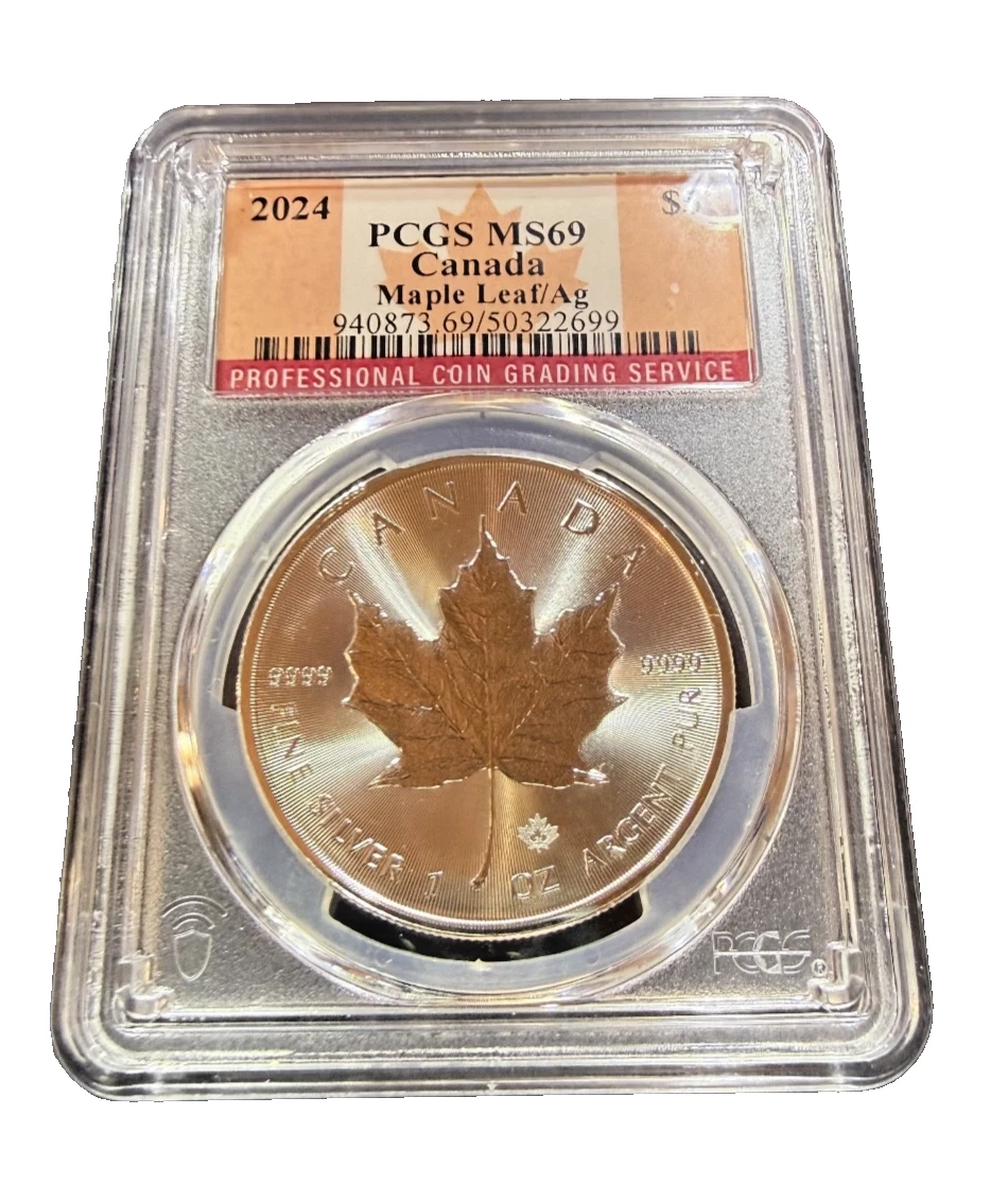 銀貨 2022  Maple Leaf MS69 a 銀貨 2022 Maple Leaf MS69 銀貨 2022 Maple Leaf MS69 Buy 2022 1 oz