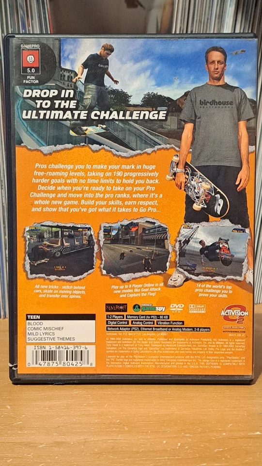 Tony Hawk's Pro Skater 4 (Playstation 2) CIB - Image 3 of 4