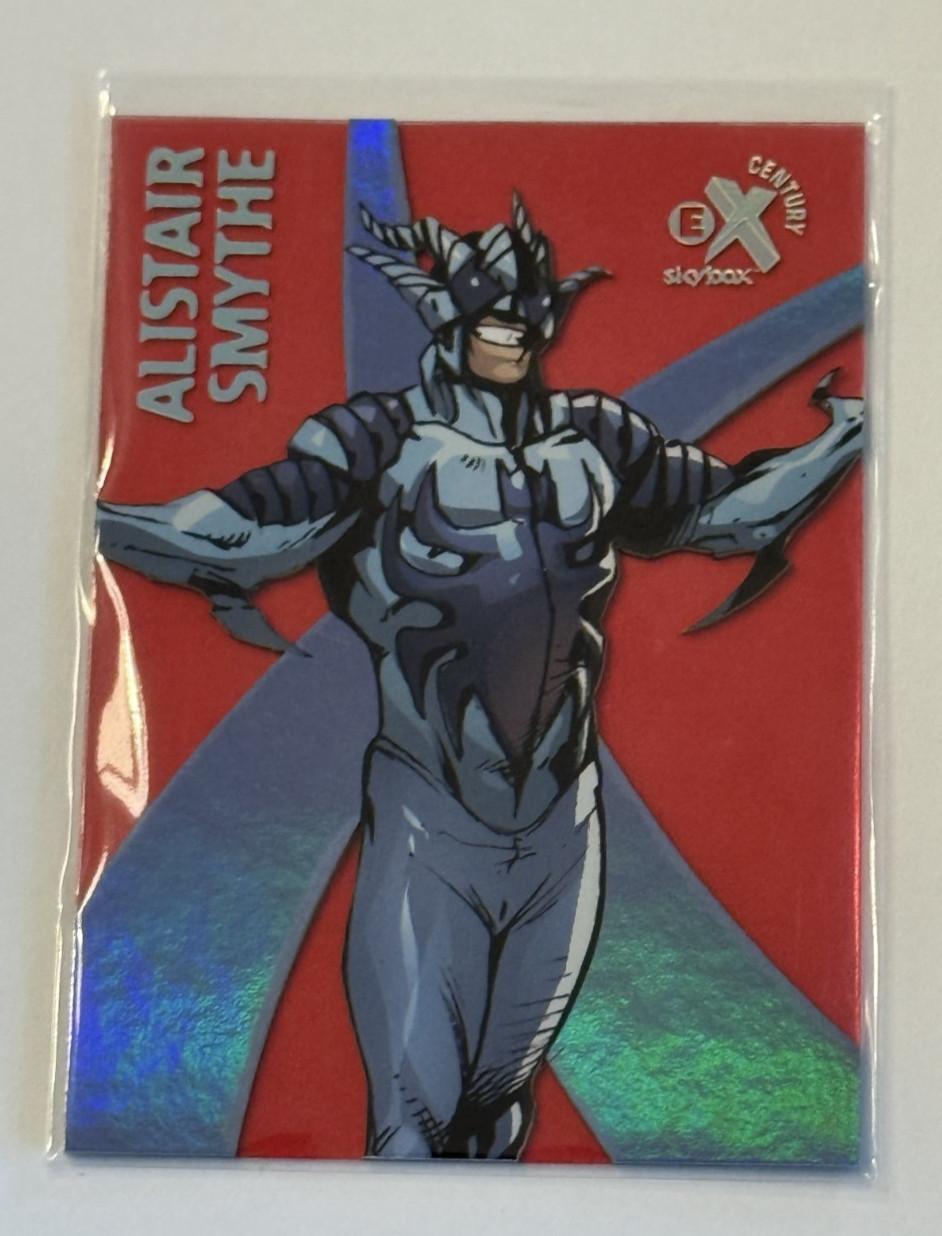 2017 Upper Deck Fleer Ultra Spider-Man Alistair Smythe Ex Century Red EX33 08/33