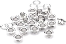 200Sets 3/16 Inch Grommet Eyelets Kit, Metal Eyelets with Washers for Fabric Clo