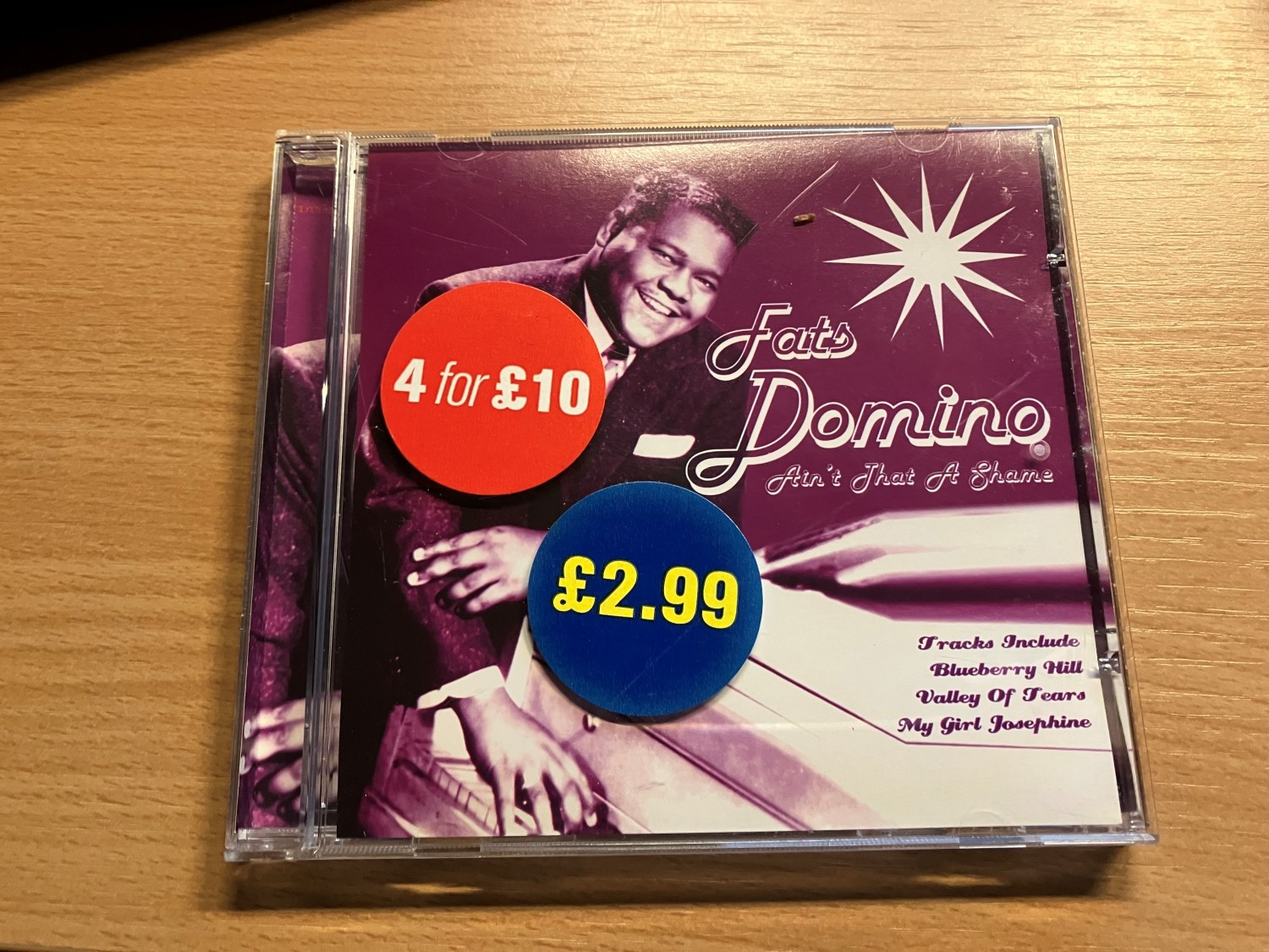 N/A - FATS DOMINO AIN'T THAT A SHAME CD (N/A) FREE SHIPPING