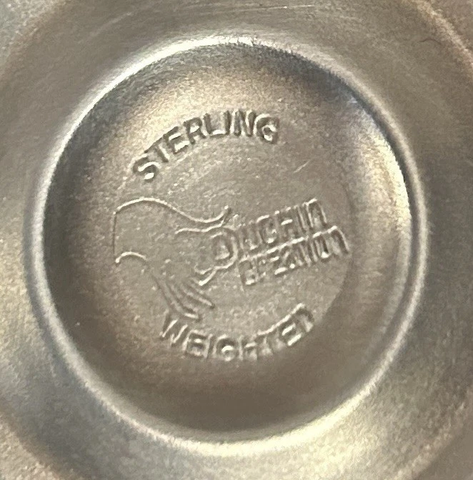 Juego de 2 candelabros ponderados vintage de plata de ley de 6 3/4" Duchin Creation Foto 2 de 3