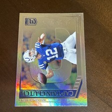 2018 Elite Football Andrew Luck Captain Clutch Silver Foil Card #CC-15