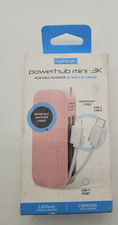 POWERHUB MINI 3,000mah PORTABLE CHARGER BY MYCHARGE