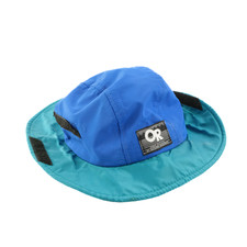 Vintage Outdoor Research Goretex Waterproof Blue Green Boonie Bucket Hat XLarge