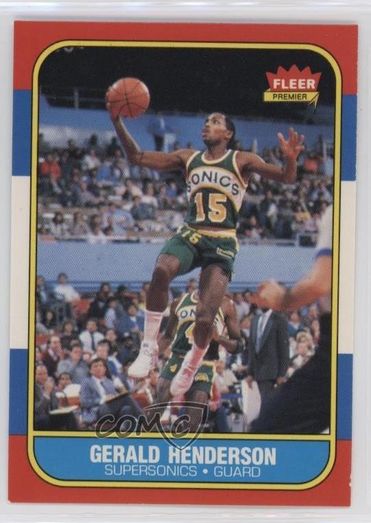 1986-87 Fleer Gerald Henderson #45