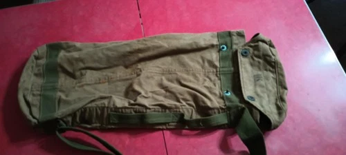 WW2 US Military Rocket Launcher Bag Canvas Used to Carry Bazooka Rounds Ammo