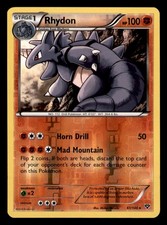 Rhydon 61/146 Reverse Holo NM XY Base Set 2014 Pokemon