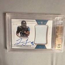 Panini National Treasures 2017 Leonard Fournette Rookie Jersey Autograph