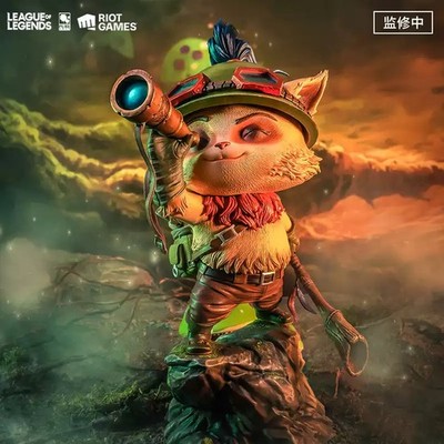 LOL LEAGUE OF LEGENDS Teemo The Swift Scout Statue 1/4 Scale Collectible Model