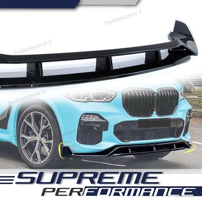 Front Spoiler Lippe Spoilerlippe Stoßstange für BMW X5 G05 M Sport Paket 19-23