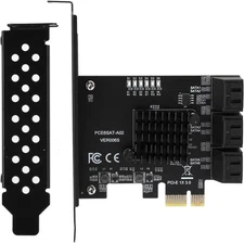 PCIE to 6Port Expansion Card for ASM1166 Master SATA3.0 Hard Disk, 6G ASM1166 Ma