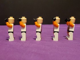 Lego Star Wars Clone Trooper Minifigure Lot of 5 Bomb Squad Phase 1 Army Builder