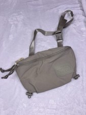 The North Face Gray Crossbody Sling Bag Waist Pack Adjustable Strap 11  EUC