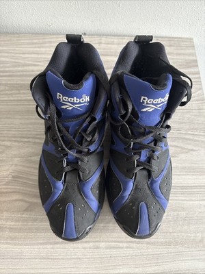 Size 12 - Reebok Kamikaze 1 Mid Blue Print for sale online | eBay