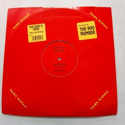The 45 King The King Is Here Dance Trax 12 Inch Vinyl
