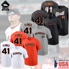 HOT NEW! Wilmer Flores #41 San Francisco 2026 Name & Number Player Fans Gift