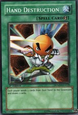Yugioh! HP Hand Destruction - SDMM-EN028 - Common - Unlimited Edition Heavily Pl