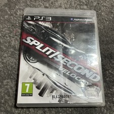 PlayStation PS3 Split Second Velocity Video Game Manual PAL