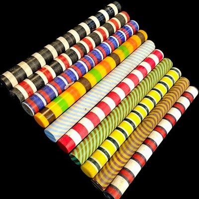 10 x Erinoid Stripes Pen Blanks
