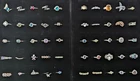 50 LOT Vintage/Modern Estate Costume Jewelry RINGS & COCKTAIL Rings - Stunning!