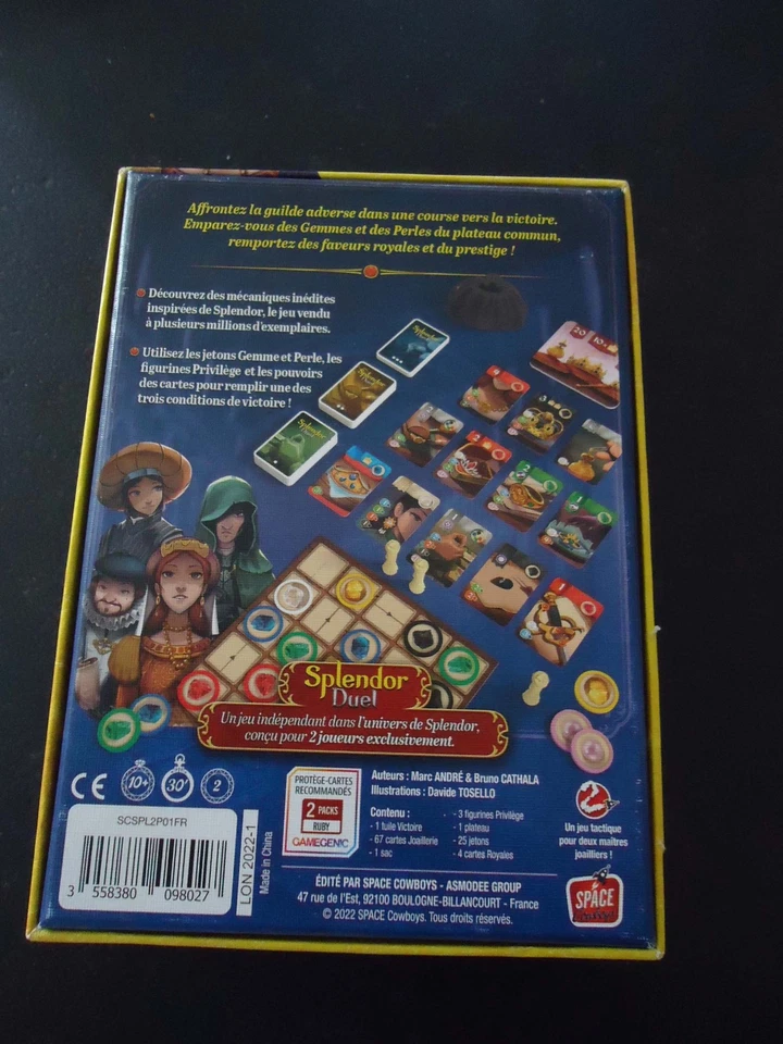 Jeu splendor duel complet - Photo 3/3