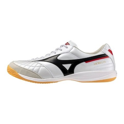 MIZUNO Morelia SALA JAPAN IN Q1GA2502 09 Super White Pearl Black Width 2E Futsal