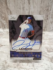 2019 Leaf Ultimate Jimmy Lewis #RS-JL1 Rookie Signatures Los Angeles Dodgers