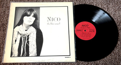 NICO~~THE BLUE ANGEL LP Velvet Underground 1970s Pop FREE SHIPPING